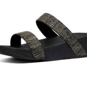 Fitflops Lottie Glitter Strip Slides